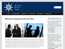 Tablet Screenshot of businessroundtable.ca